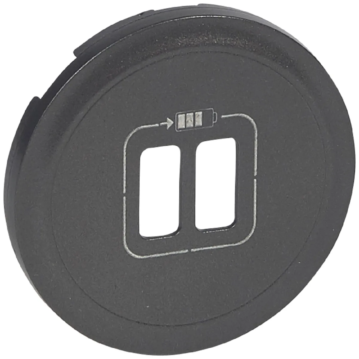 Legrand Enjoliveur Céliane Graphite - Prise Double Pour Chargeur Usb - Image 3