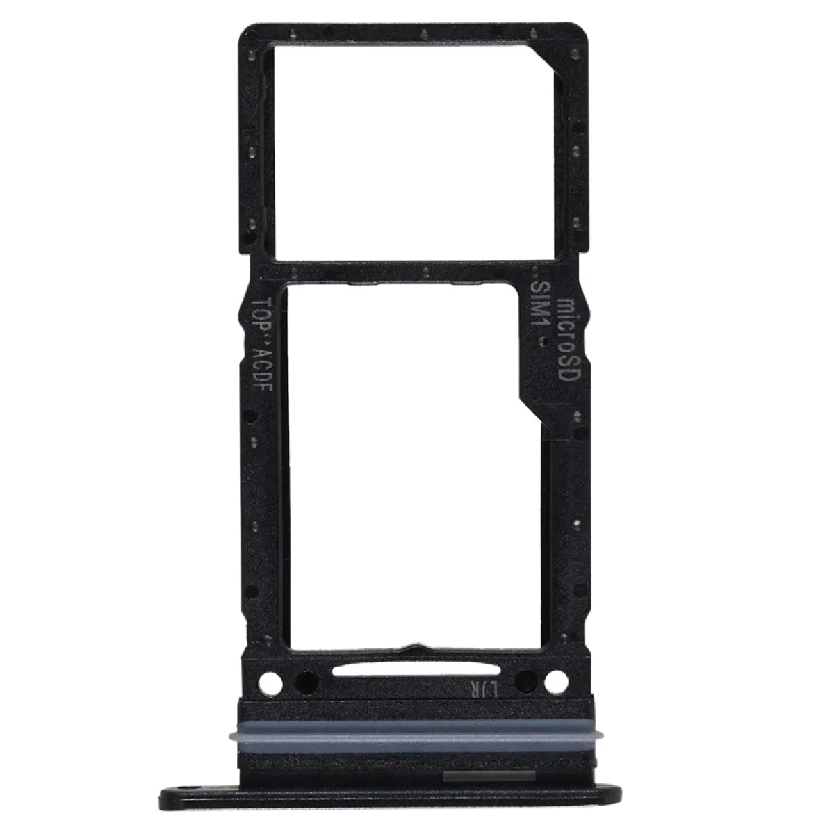 Avizar Noir Clappio Tiroir Carte Sim Pour Samsung Galaxy A34 5G Nano Sim Et Micro-Sd
