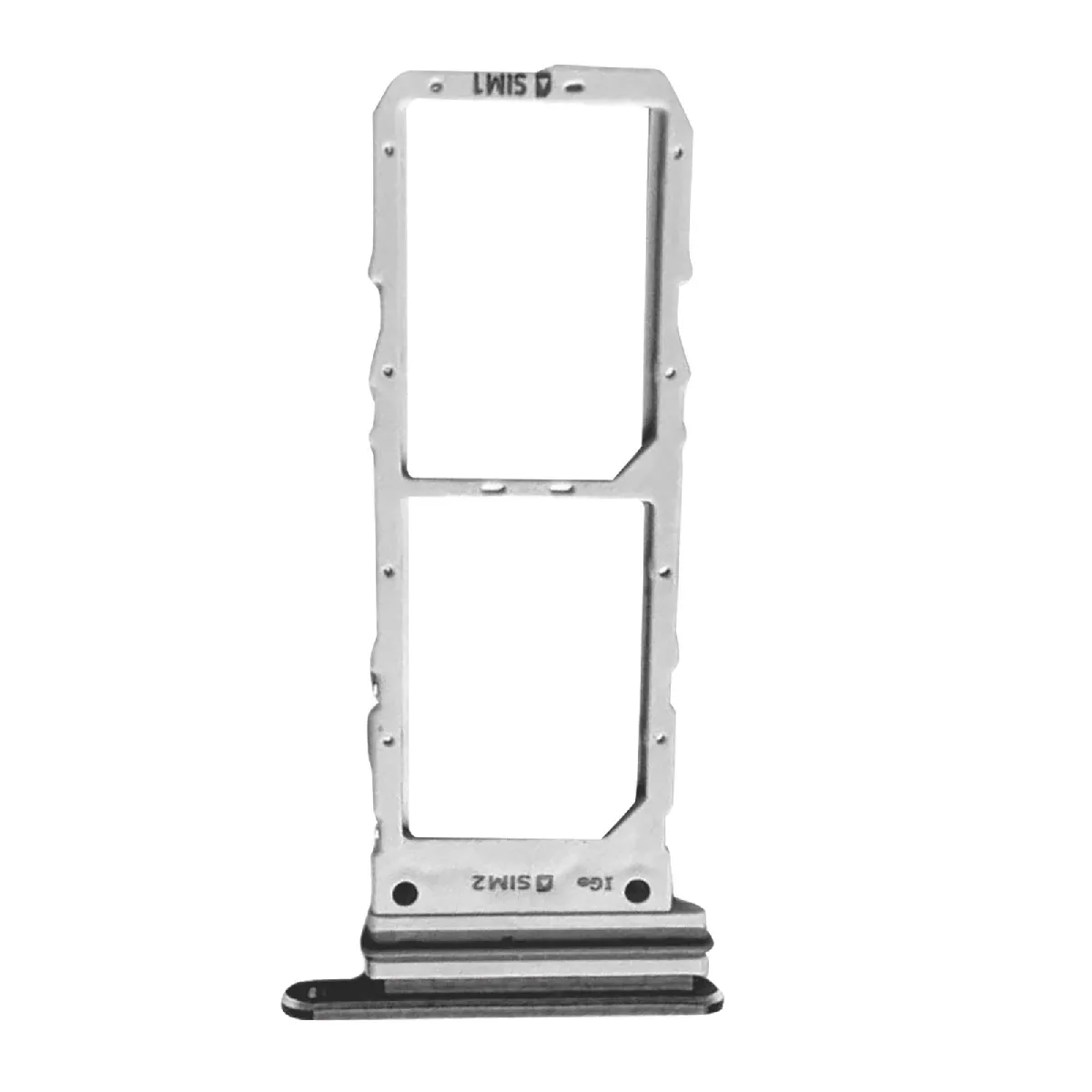 Clappio Noir Tiroir Carte Sim Pour Samsung Galaxy Note 10 - Image 2