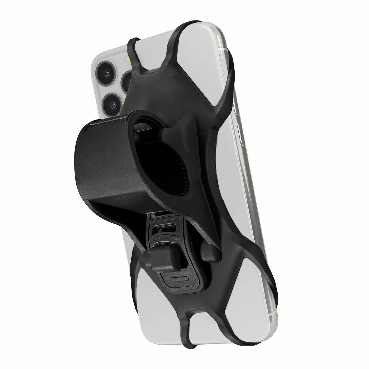 Celly Noir Support Vélo Pour Smartphone En Silicone