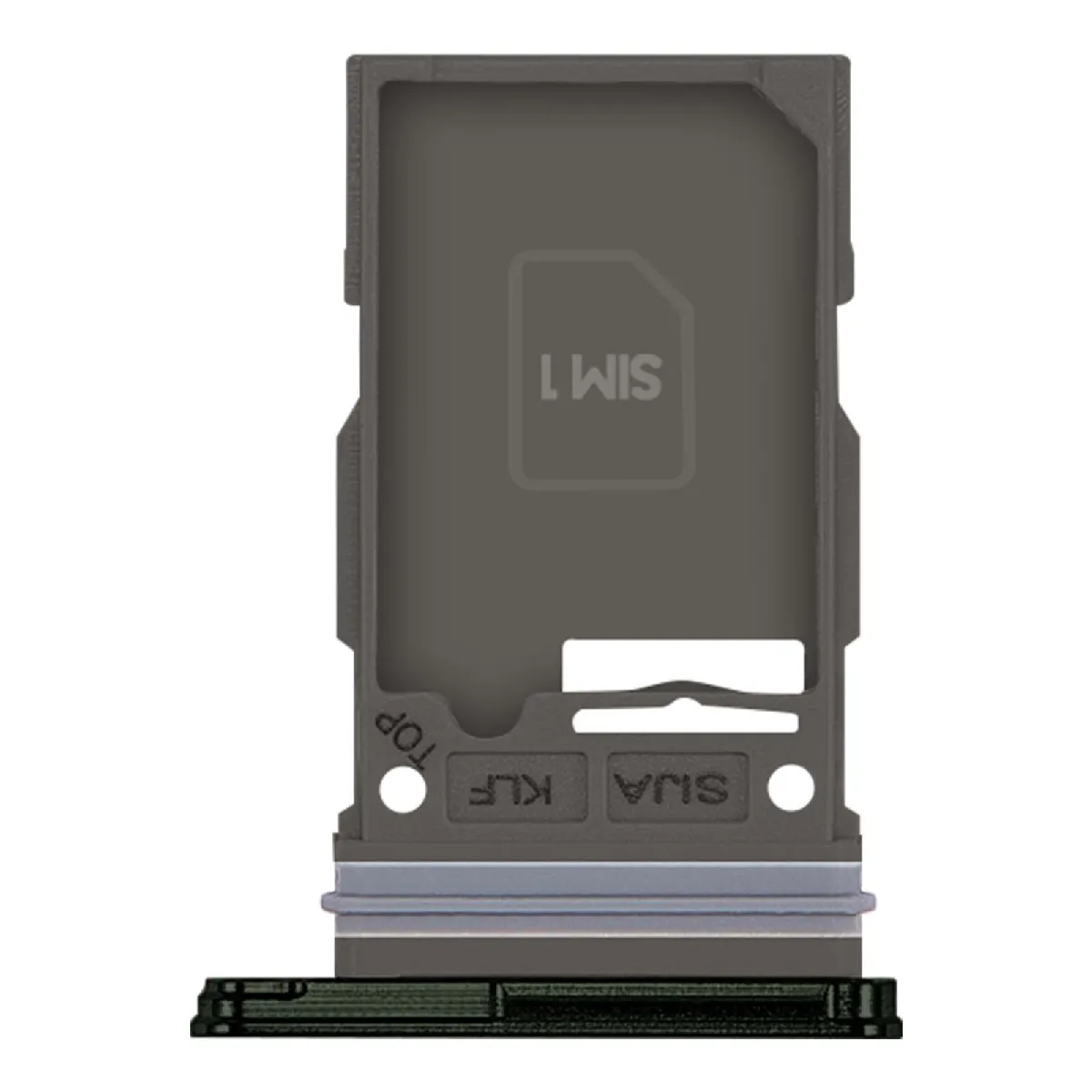 Avizar Vert Clappio Tiroir Carte Sim Pour Samsung Galaxy S21 Fe