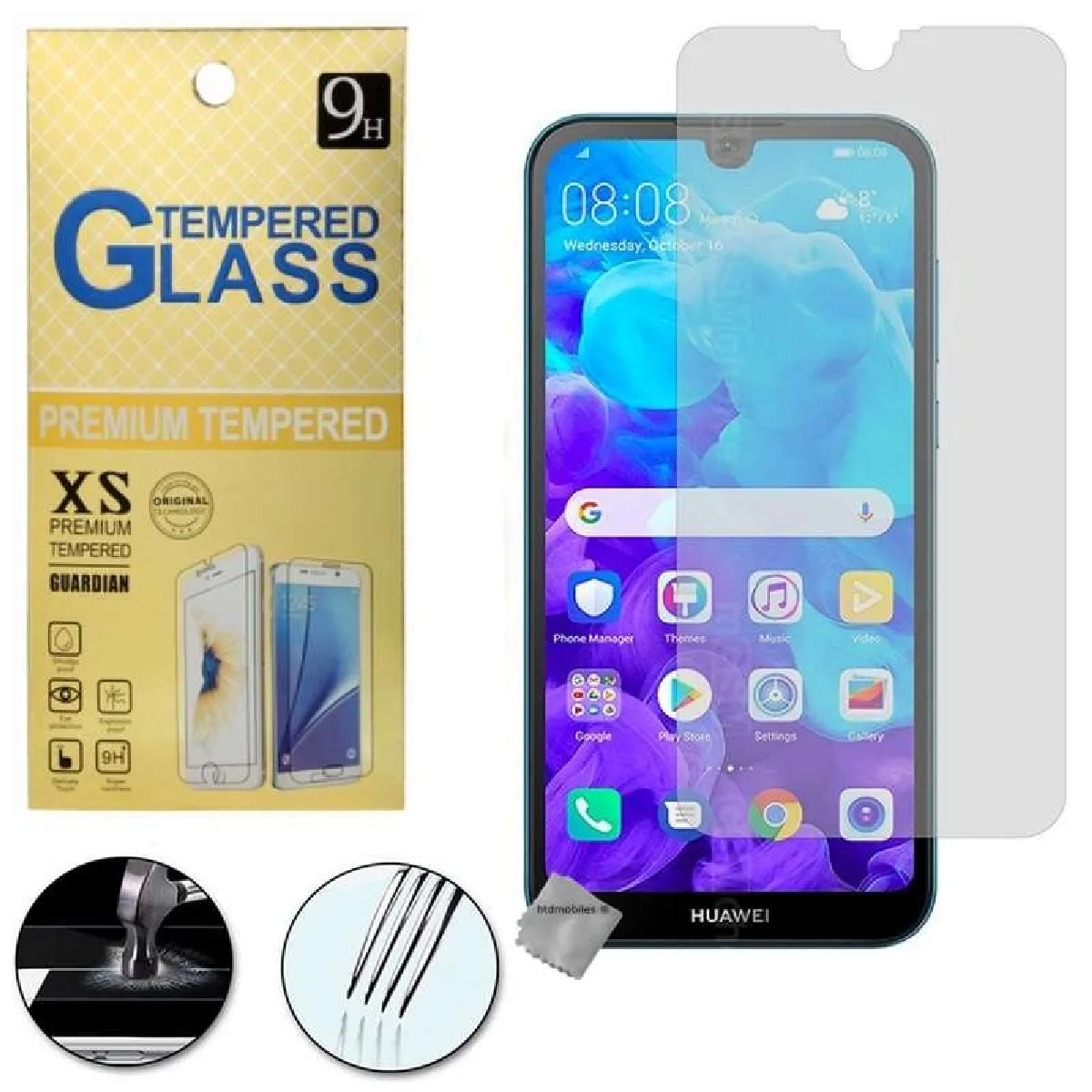 Vitre en verre trempe protection ecran huawei p10 - Téléphonie