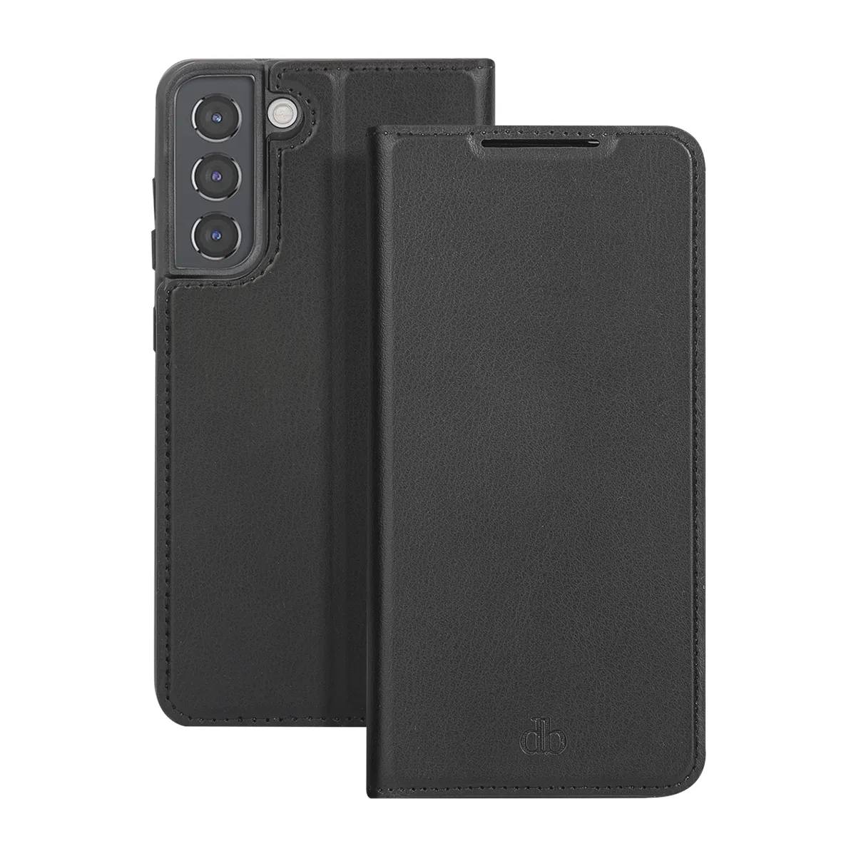 DBRAMANTE1928  &Eacute;tui Folio pour Galaxy S22 Plus - Noir