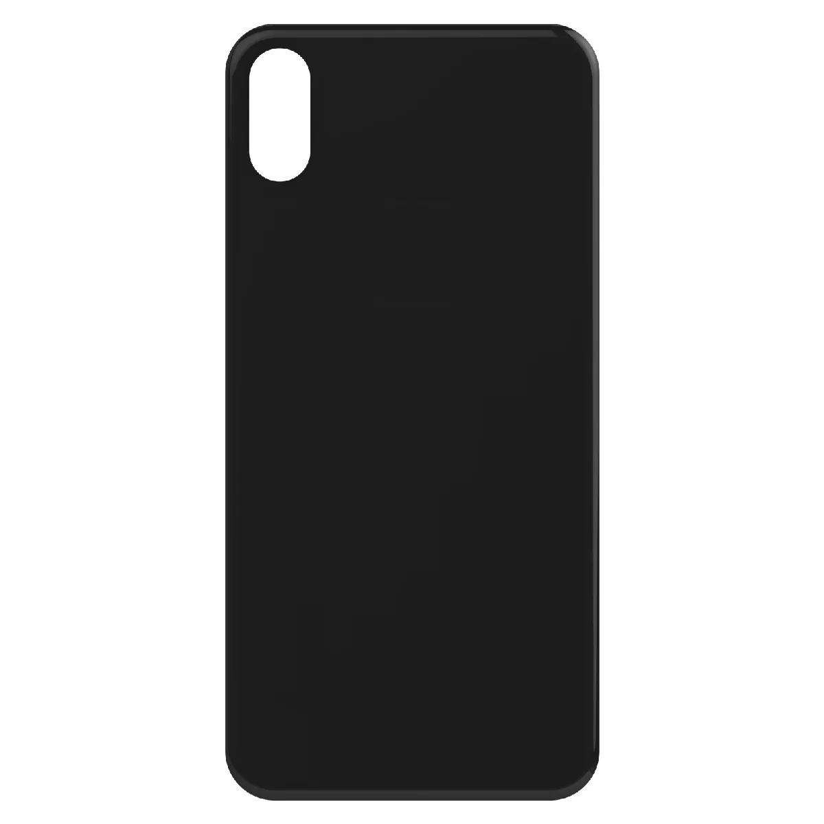 Avizar Noir Clappio Vitre Arrière De Remplacement Pour Apple Iphone X