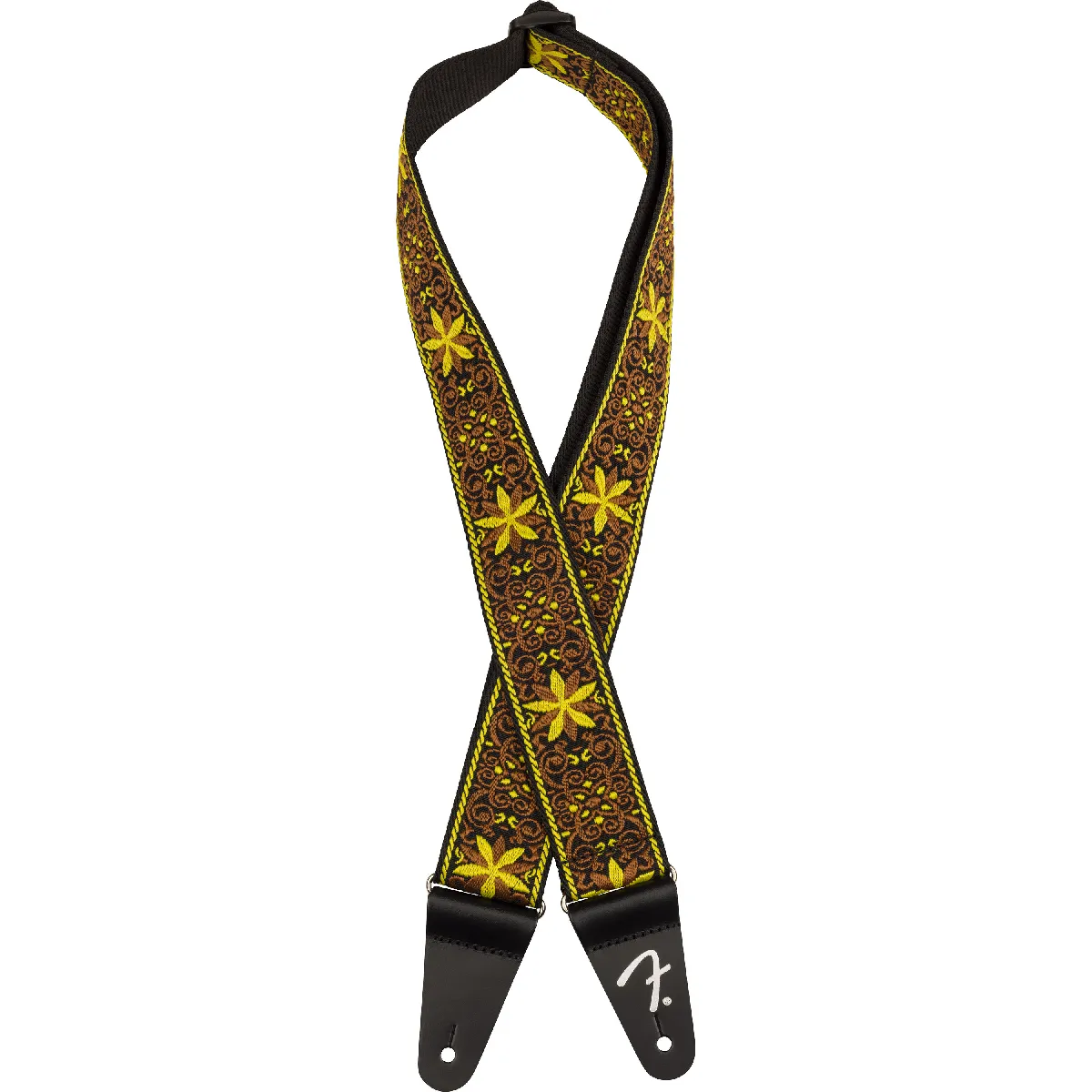 Fender Jaune Pasadena Woven Strap - Wallflower