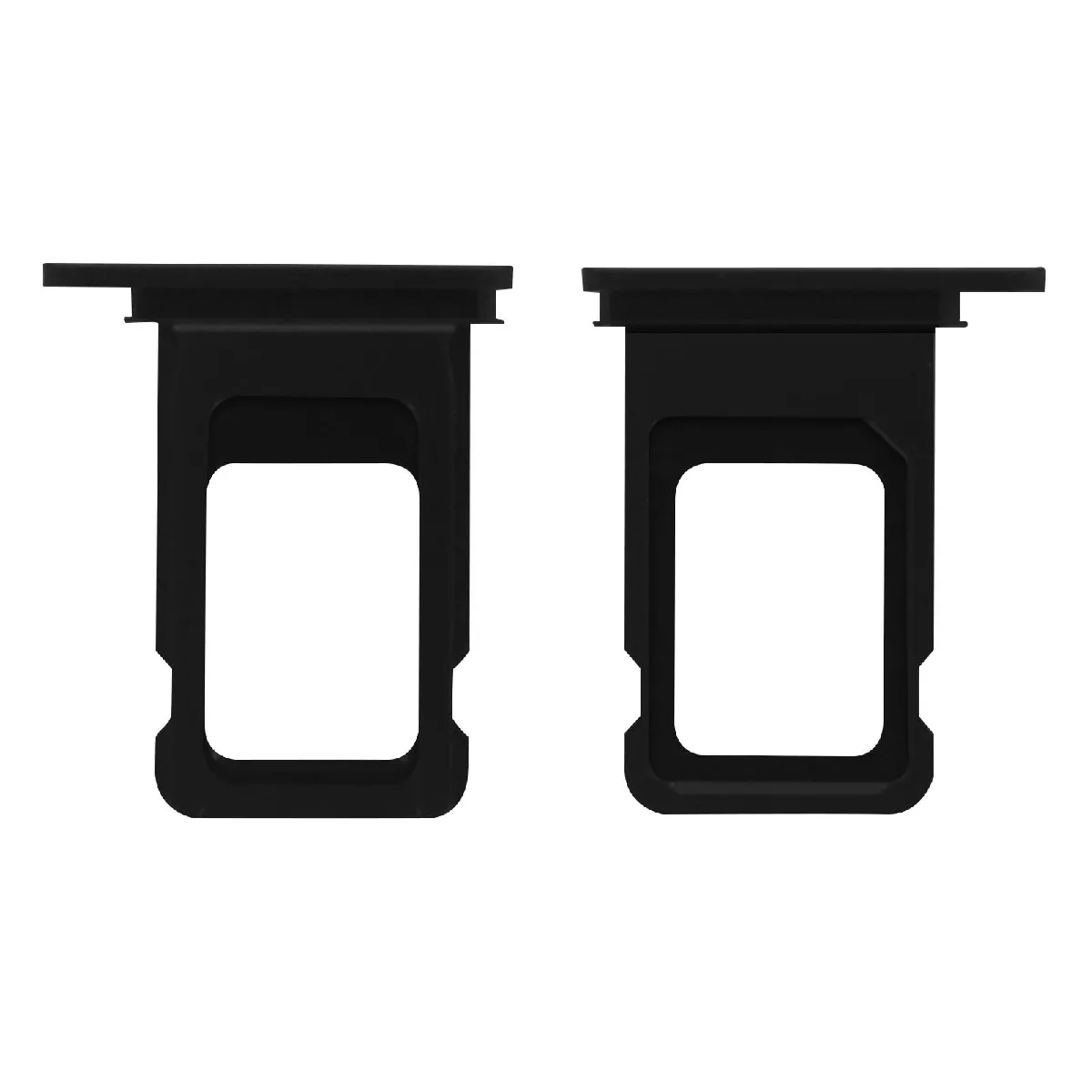 Avizar Noir Clappio Tiroir Carte Sim Pour Iphone 11 1 Logement Pour Nano Sim