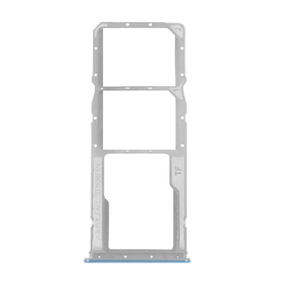 Avizar Bleu Clappio Tiroir Carte Sim Pour Xiaomi Redmi Note 11