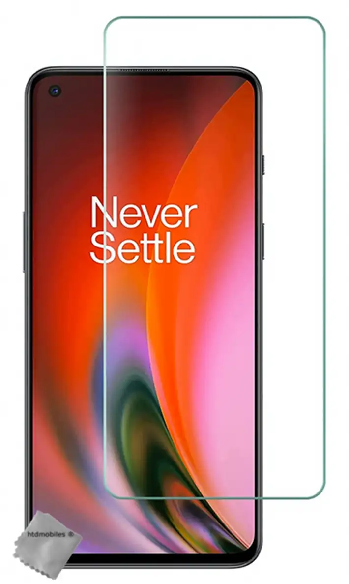 Htdmobiles Protection D'écran En Verre Trempé Pour Oneplus Nord 2 5G - Transparent