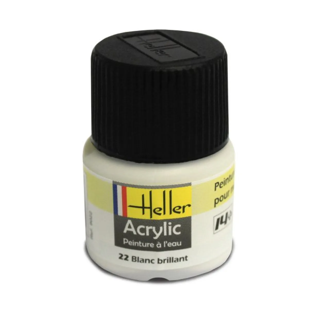 Heller Blanc Peinture Acrylique Brillant 9022 - Image 4