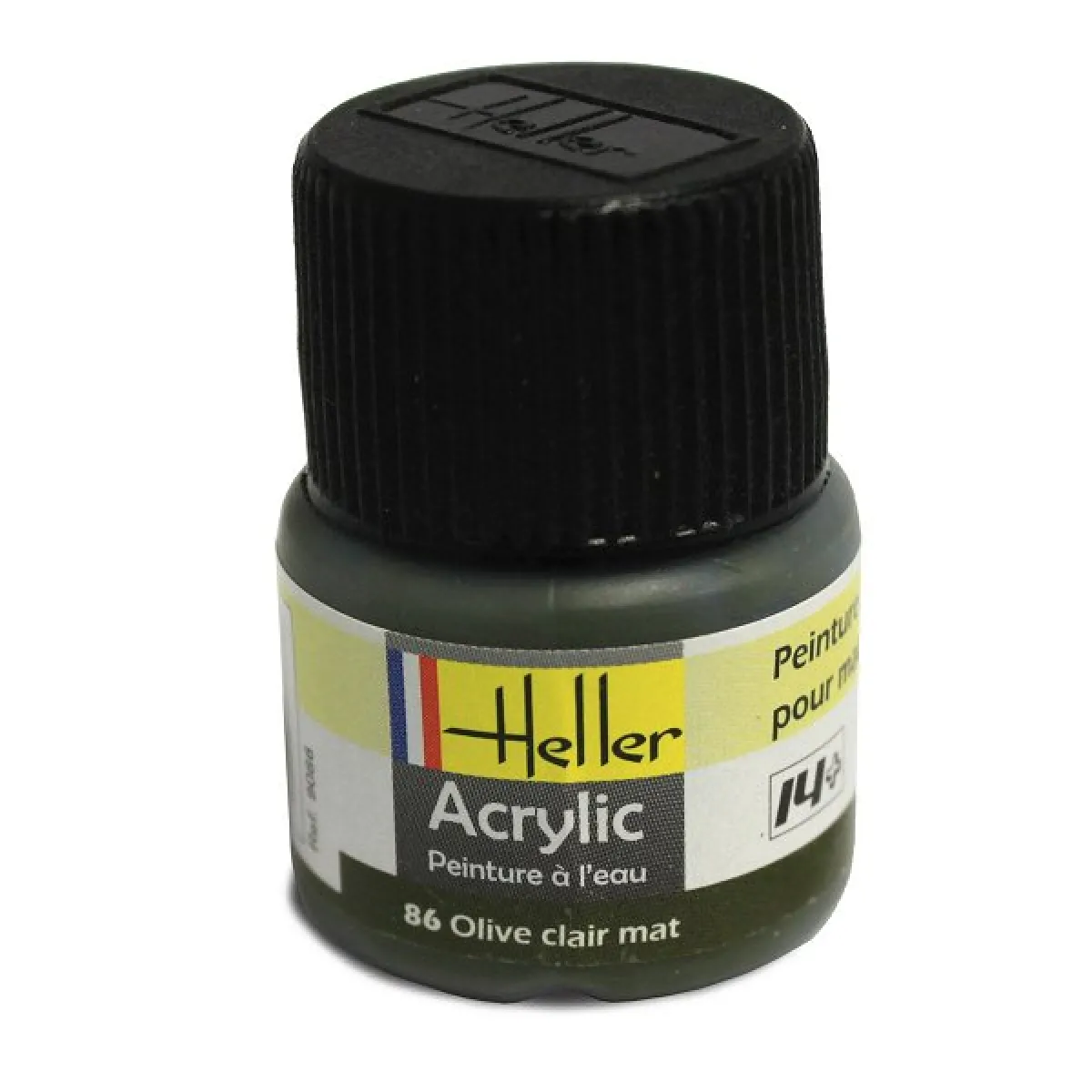 Heller Multicolore Peinture Acrylique Olive Clair Mat 9086 - Image 4