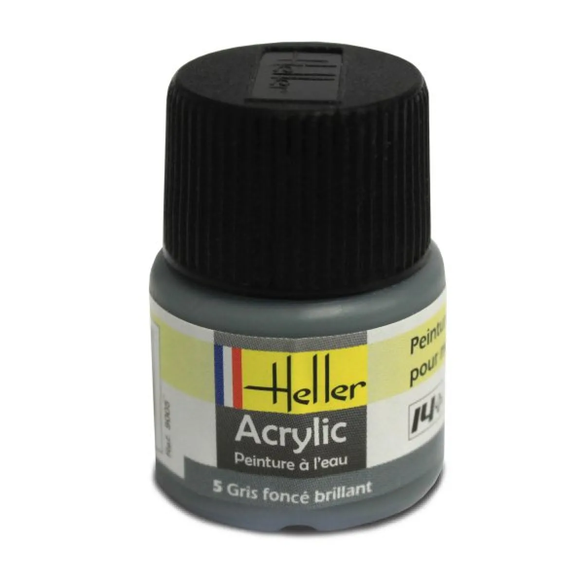Heller - Peinture Acrylique - Gris Foncé Brillant - Modélisme - Image 4