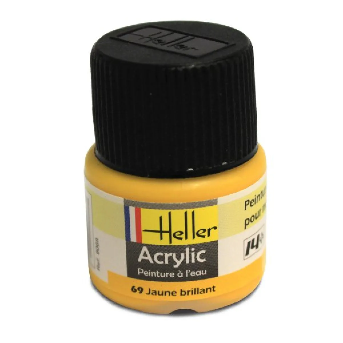 Heller Multicolore Peinture Acrylique Jaune Brillant 9069 - Image 4