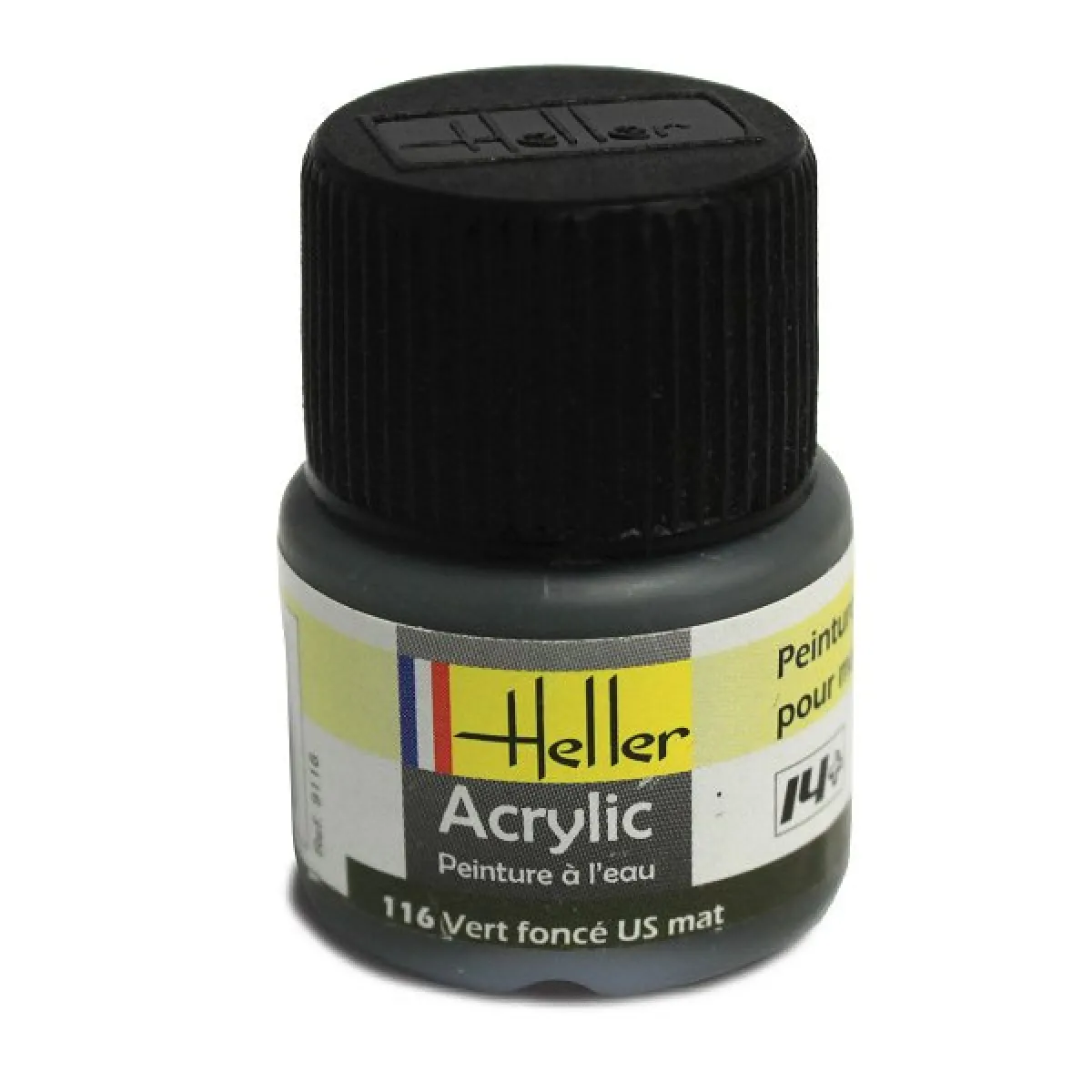 Heller Vert Peinture Acrylique Fonce Us Mat 9116 - Image 4