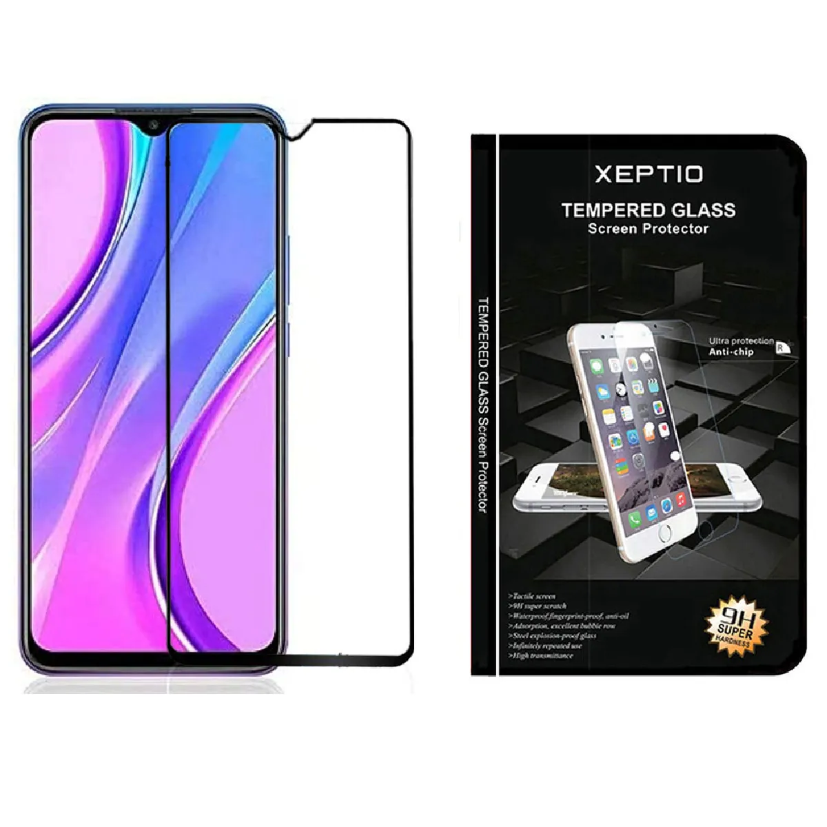Xeptio Protection D'écran En Verre Trempé Pour Xiaomi Redmi 9A 4G