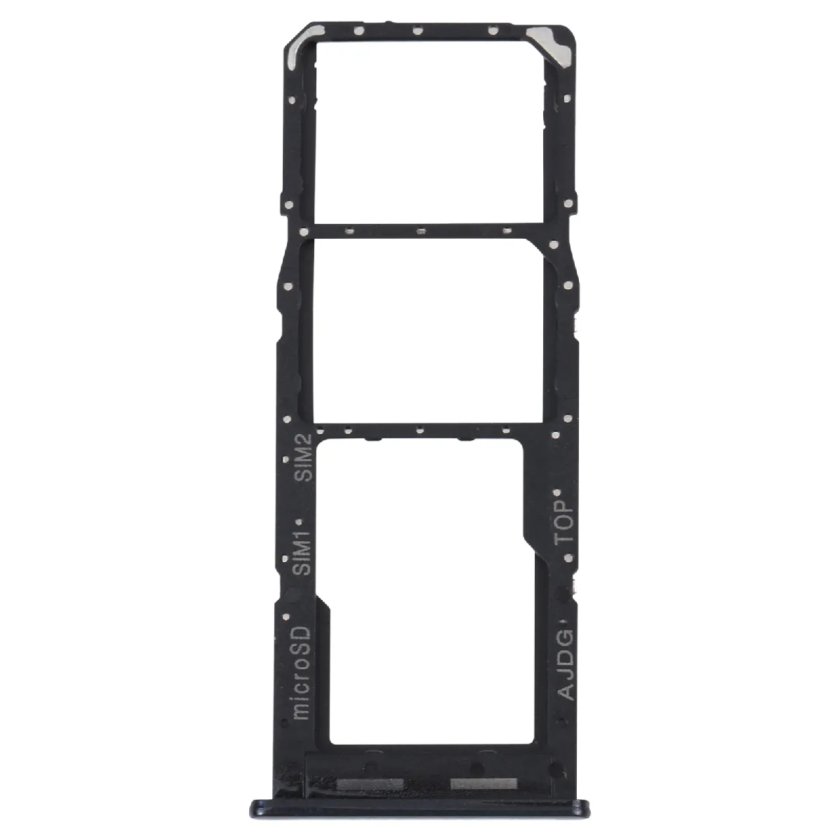 Avizar Noir Samsung Galaxy A04s - Tiroir Carte Sim