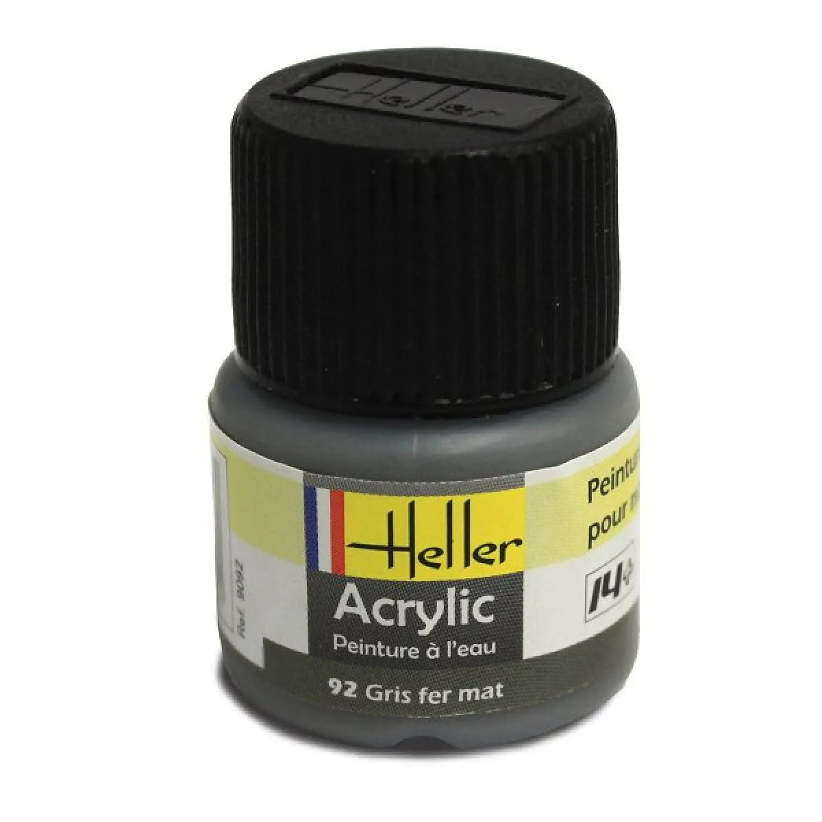 Heller - Peinture Acrylique - Gris Fer Mat - 9092 - Image 4
