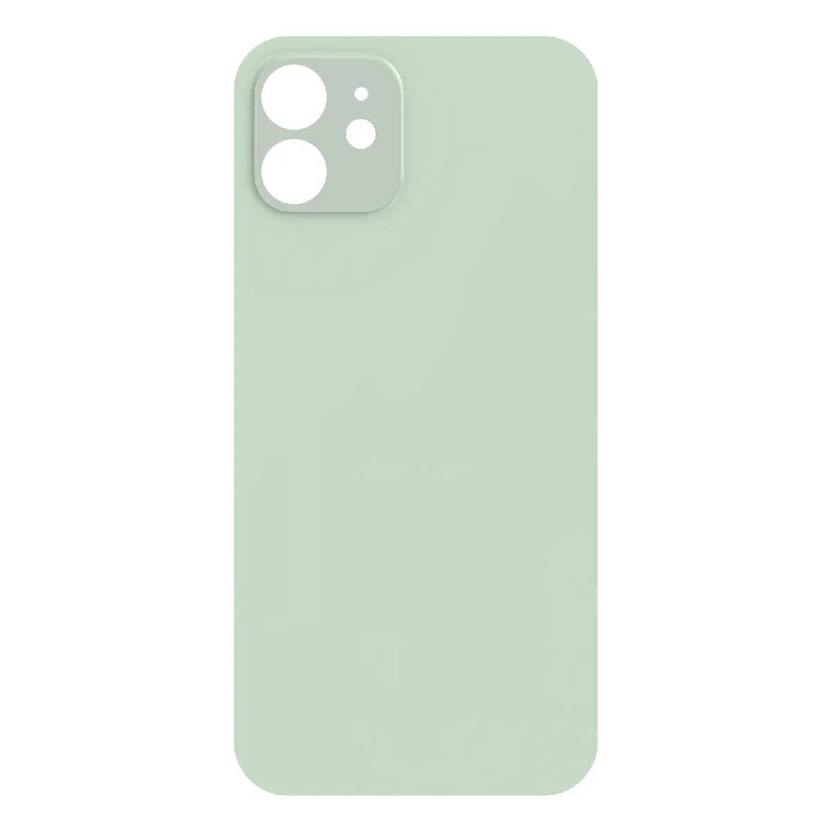 Avizar Vert Clappio Vitre Arrière Pour Iphone 12 - Pâle