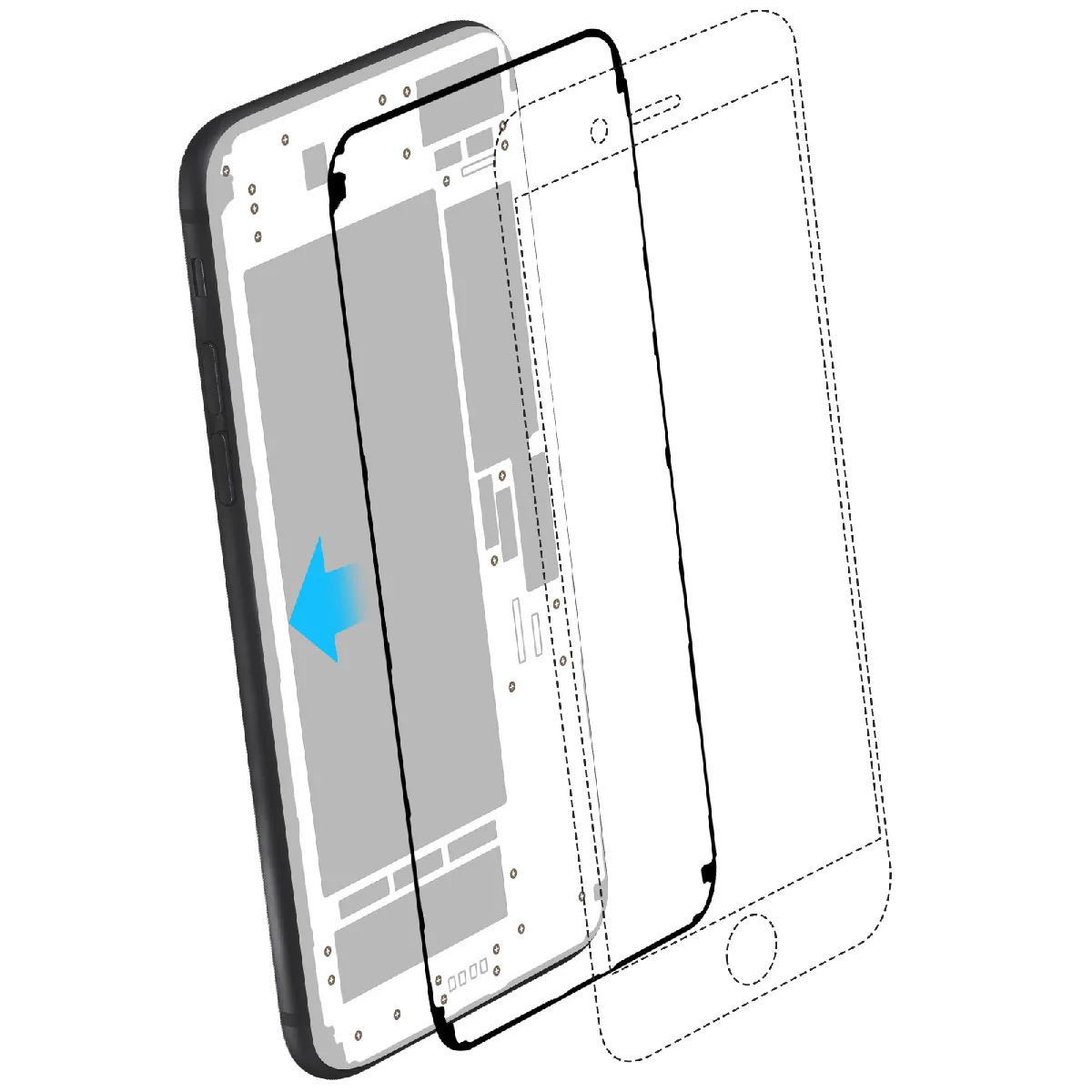 Avizar Bleu Iphone 7