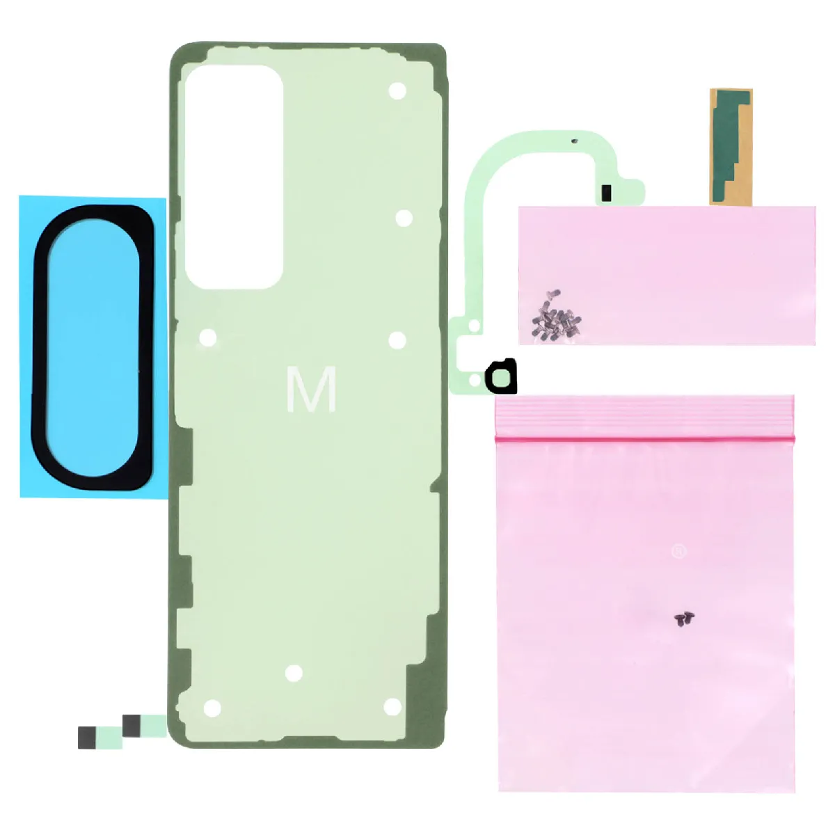 Adhésif Vitre Arrière pour Galaxy Z Fold 5 Fixation Solide Original Samsung - vue 2