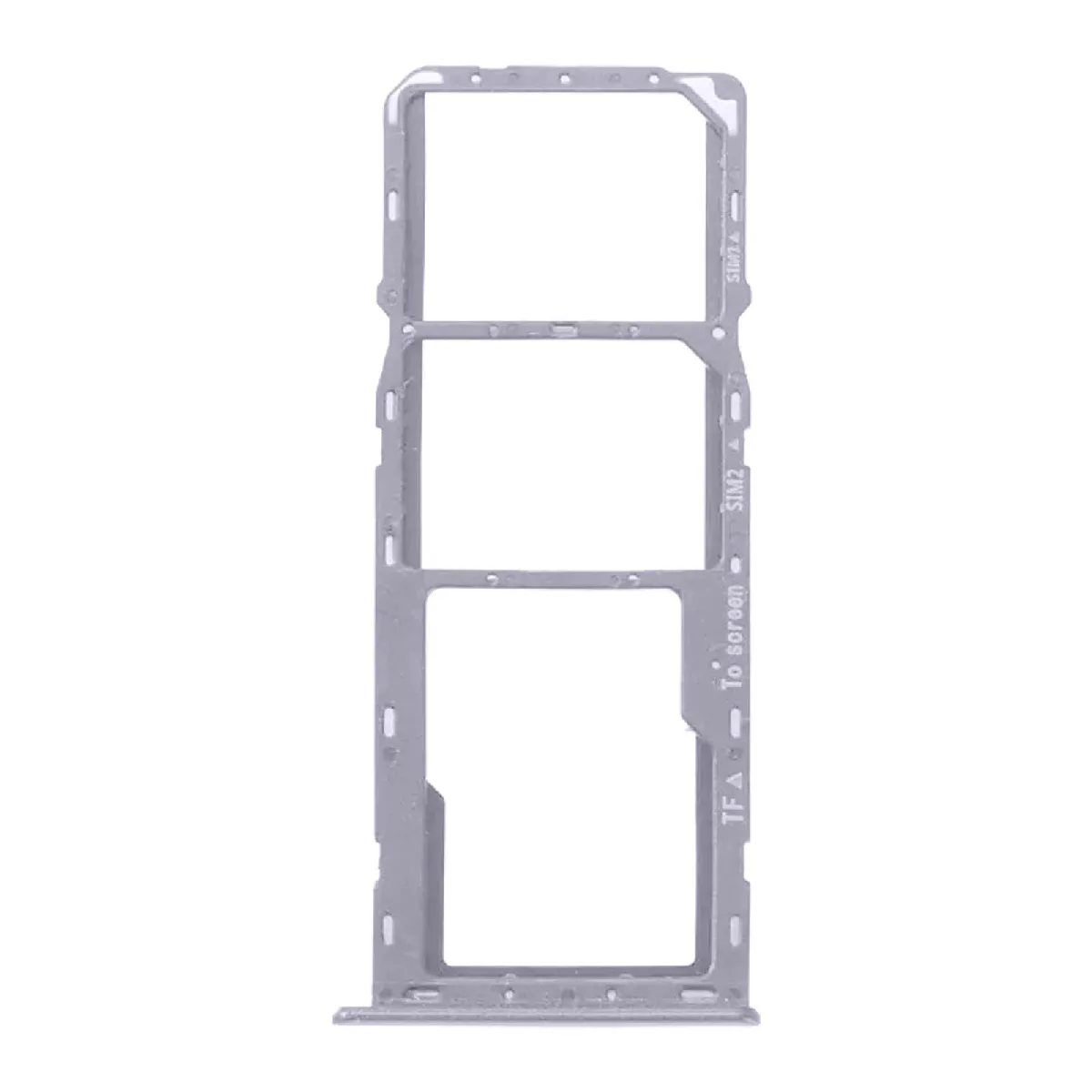 Avizar Clappio Tiroir Carte Sim Pour Samsung Galaxy A22 5G Lavande