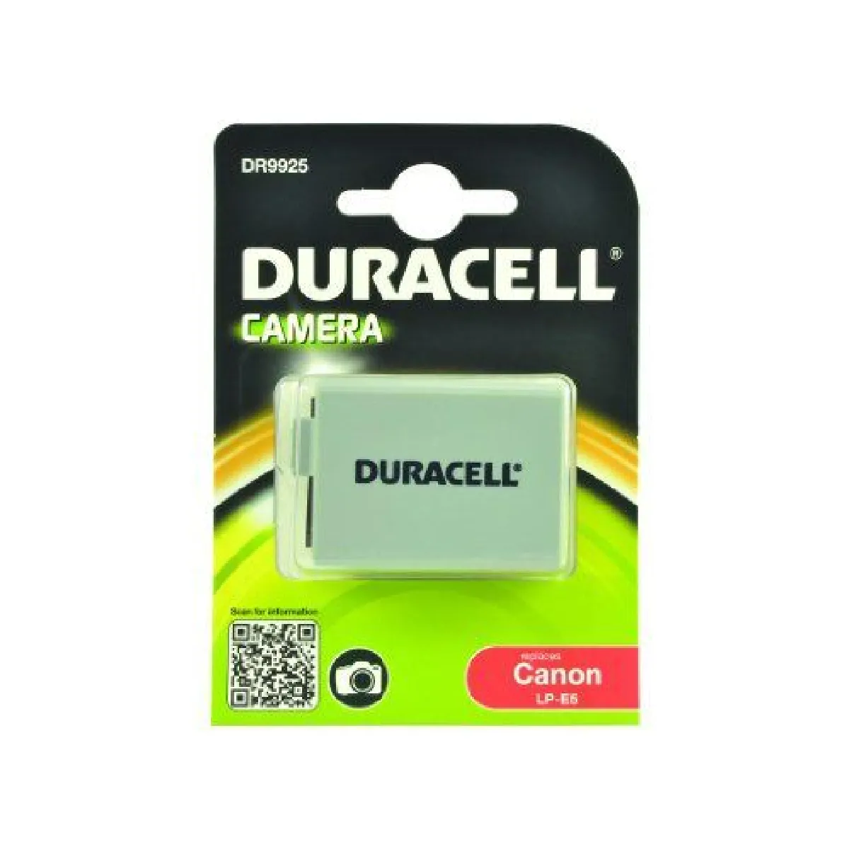 Psa Gris Duracell - Batterie - Li-Ion - 1020 Mah - Pour Canon Lc-E5e; Eos 1000, 450, 500, Kiss F, Kiss X2, Kiss X3, Rebel T1i, Rebel Xs, Rebel Xsi - Image 3