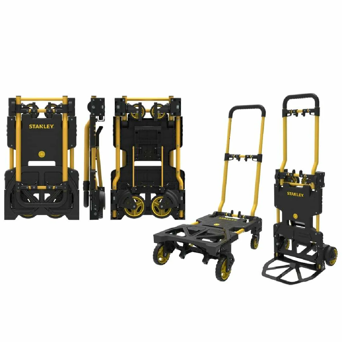Stanley Diable Pliant 2 En 1 - Capacité 137 Kg