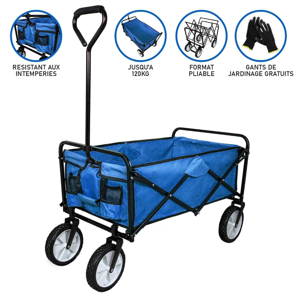 Monstershop Bleu Jardin