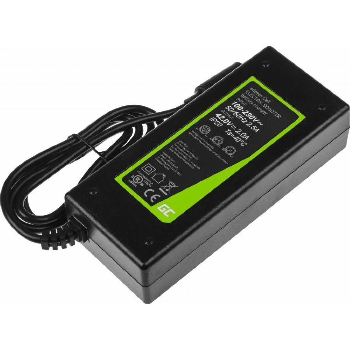 Générique Noir Chargeur De Trottinette Électrique Pour Xiaomi Mijia - 42 V