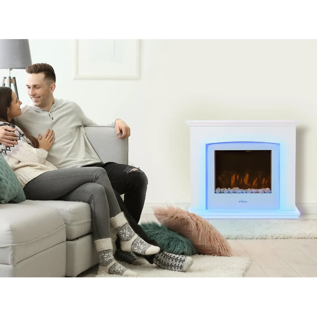 PURLINE  Chemin&eacute;e &Eacute;lectrique