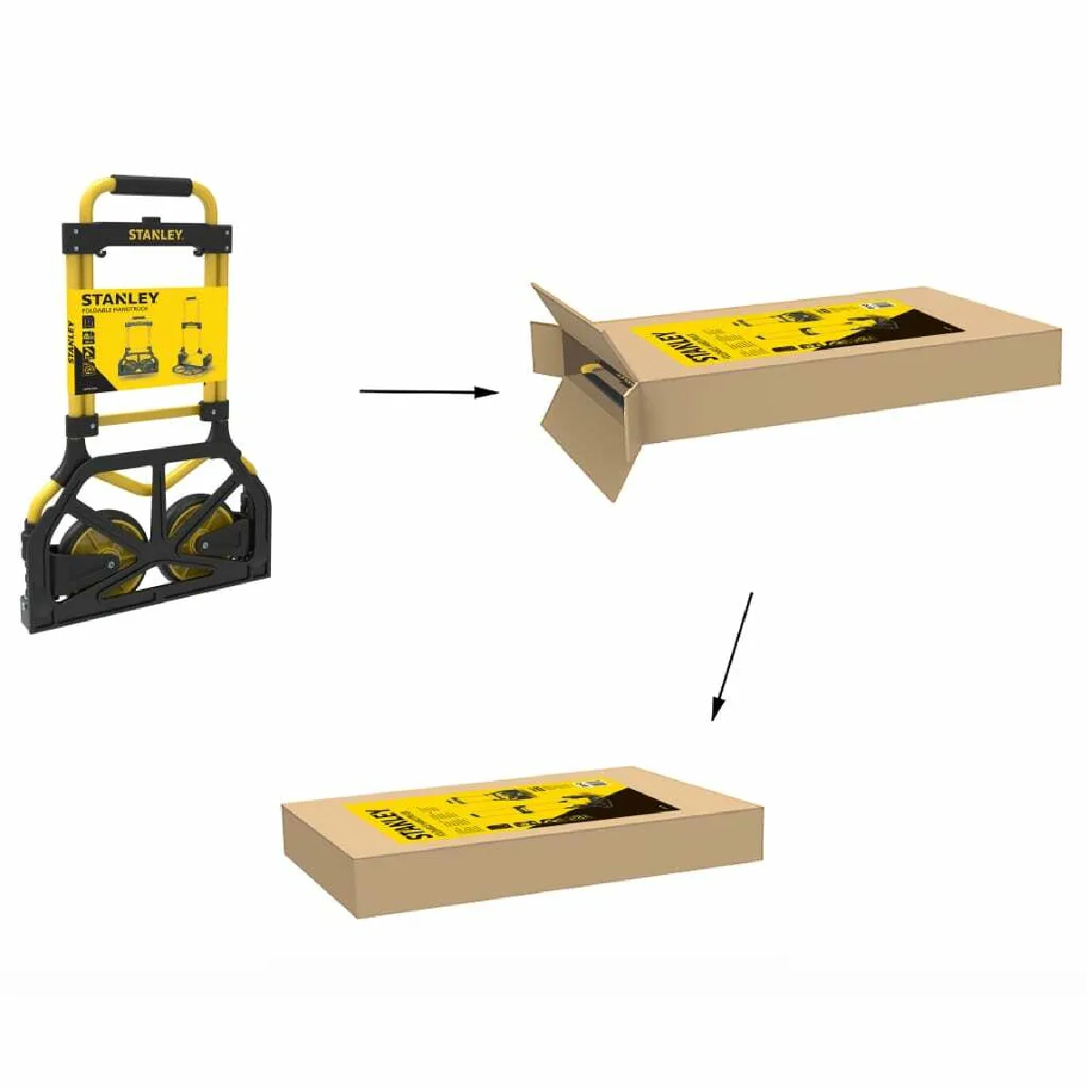 STANLEY Chariot pliable FT582 90 kg