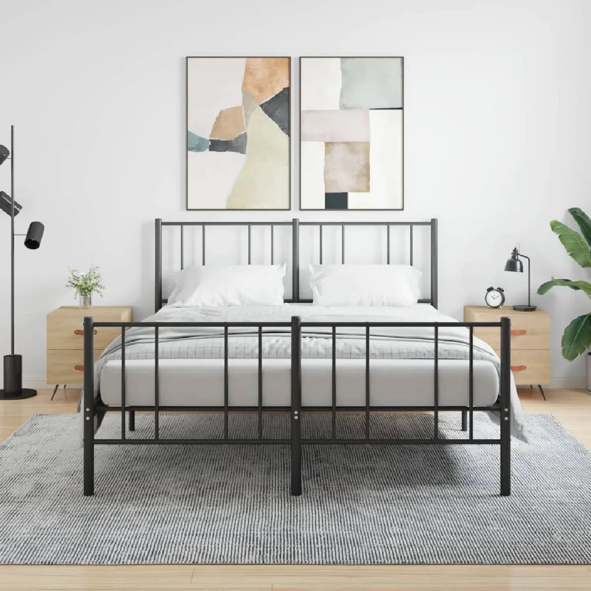 vidaXL Tables de Chevet Chêne Sonoma - vue 5