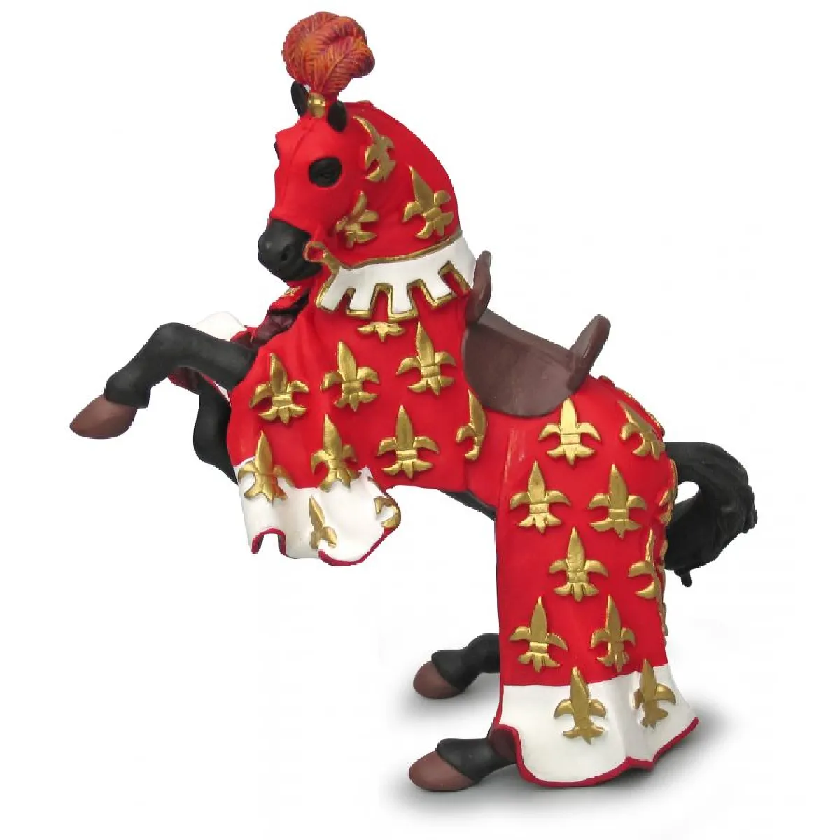 Papo Unisex Multicolore Cheval Du Prince Philippe Rouge - Neuf - Image 3