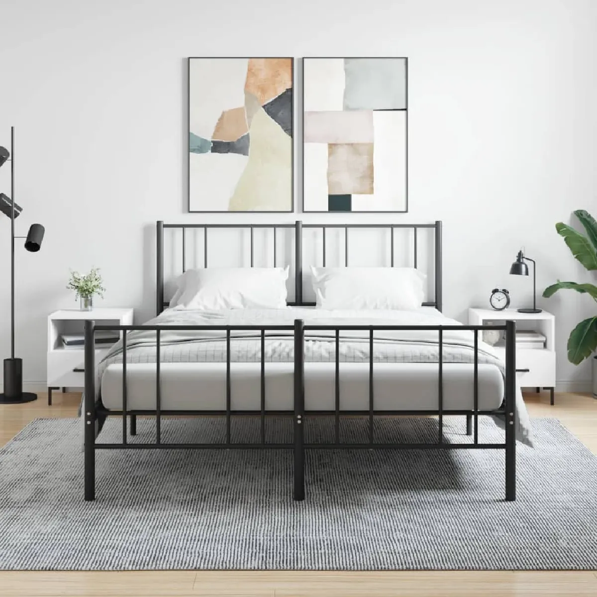 Vidaxl Blanc Tables De Chevet