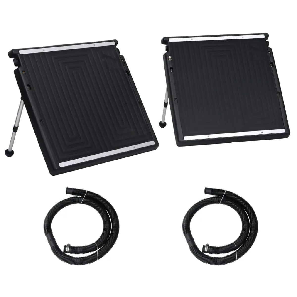 vidaXL Panneau chauffage double piscine 150x75 cm