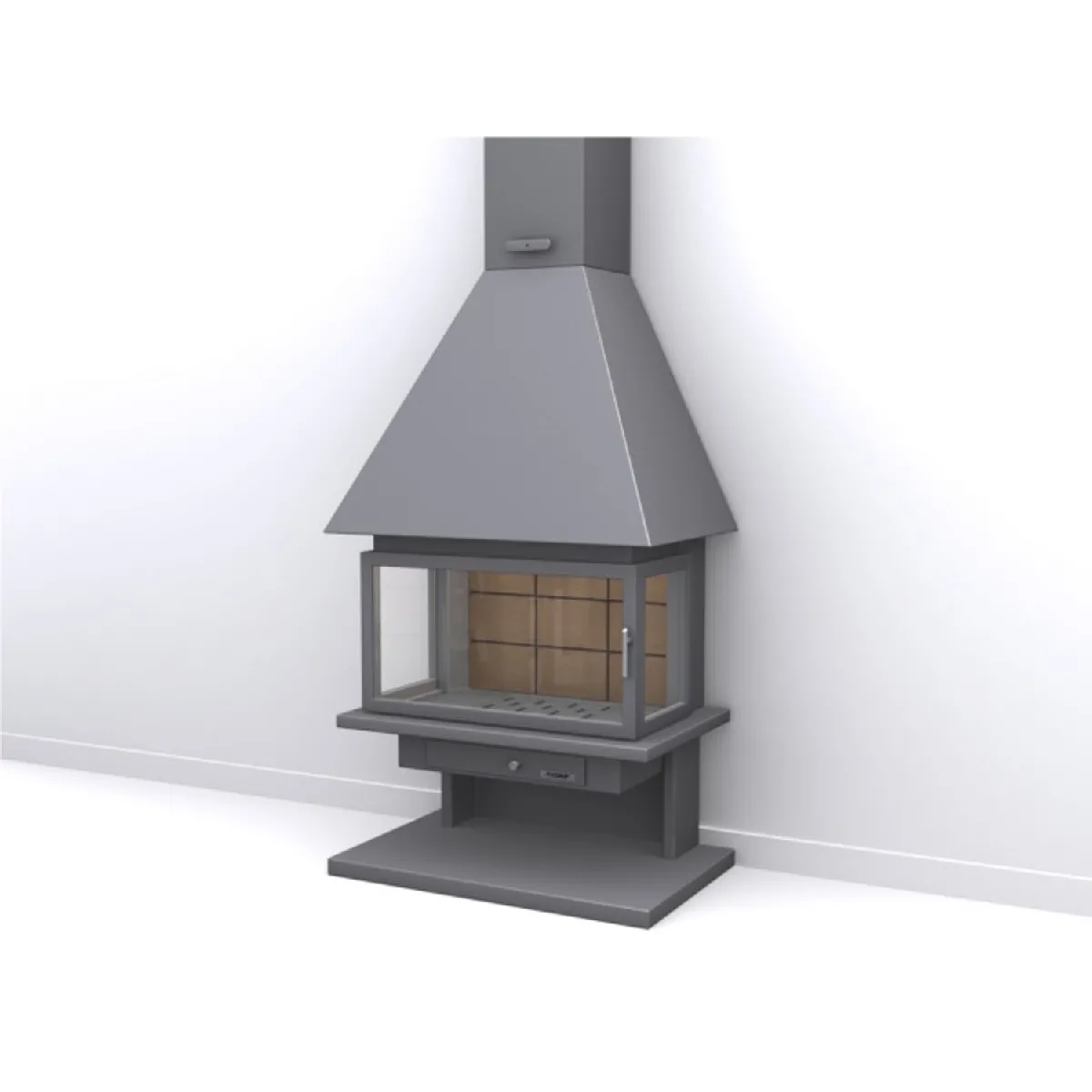 FOCGRUP  Chemin&eacute;e SCORIA CH57