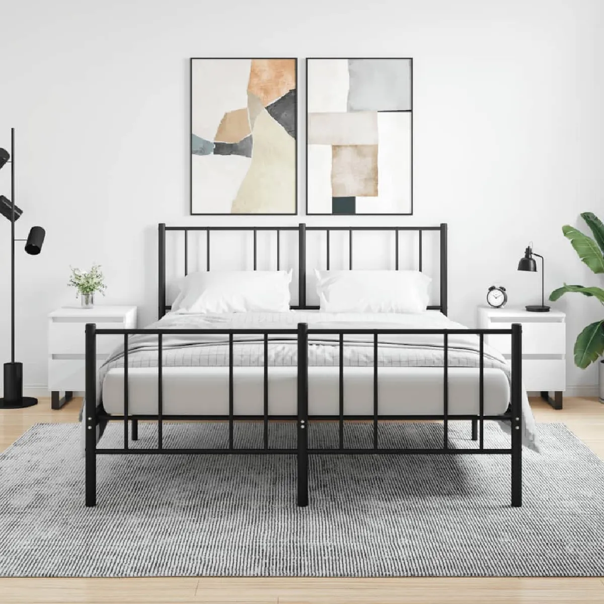 vidaXL Tables de chevet 2 pcs - vue 4