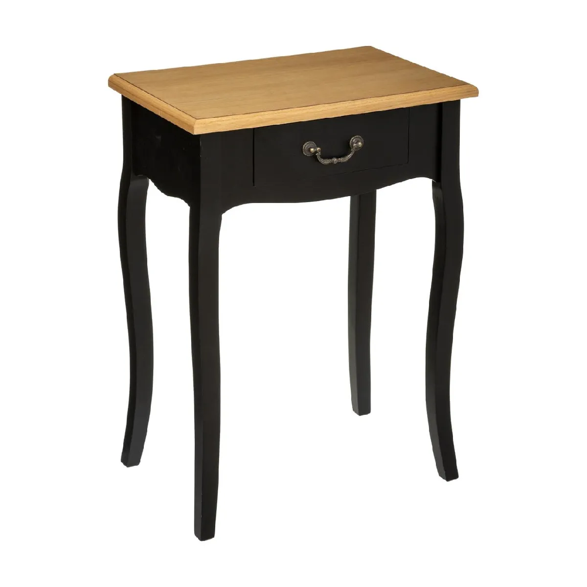 Atmosphera Table de chevet Chrysa - Noir