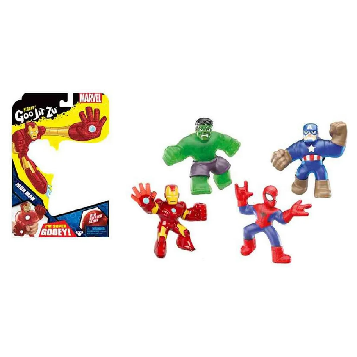 Bandai Marvel Héros Goo Jit Zu