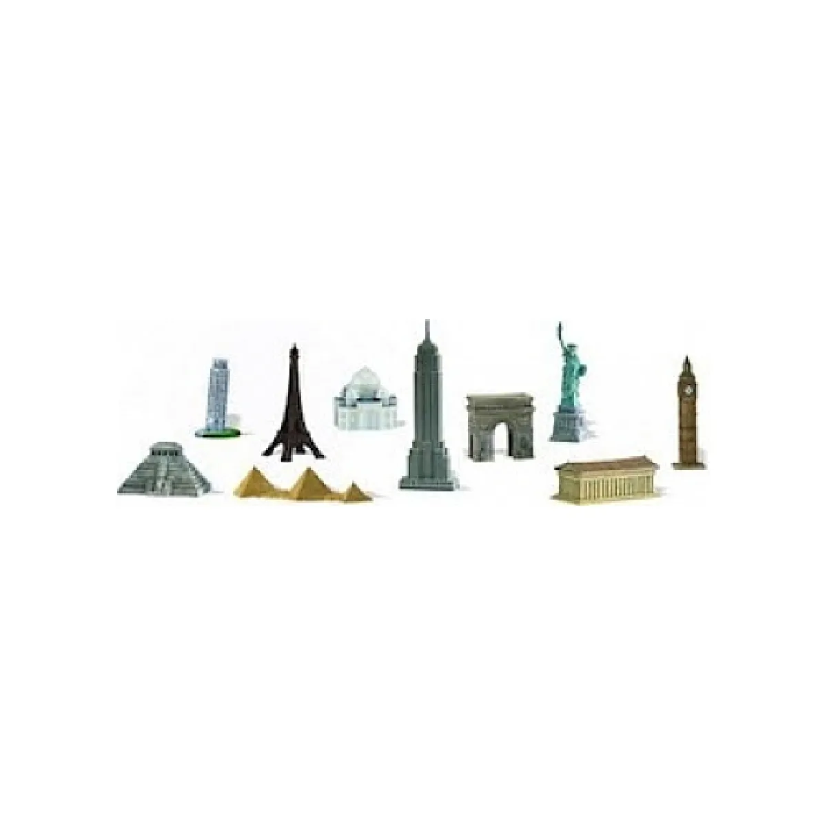 SAFARI  Tubo figurines Autour du Monde