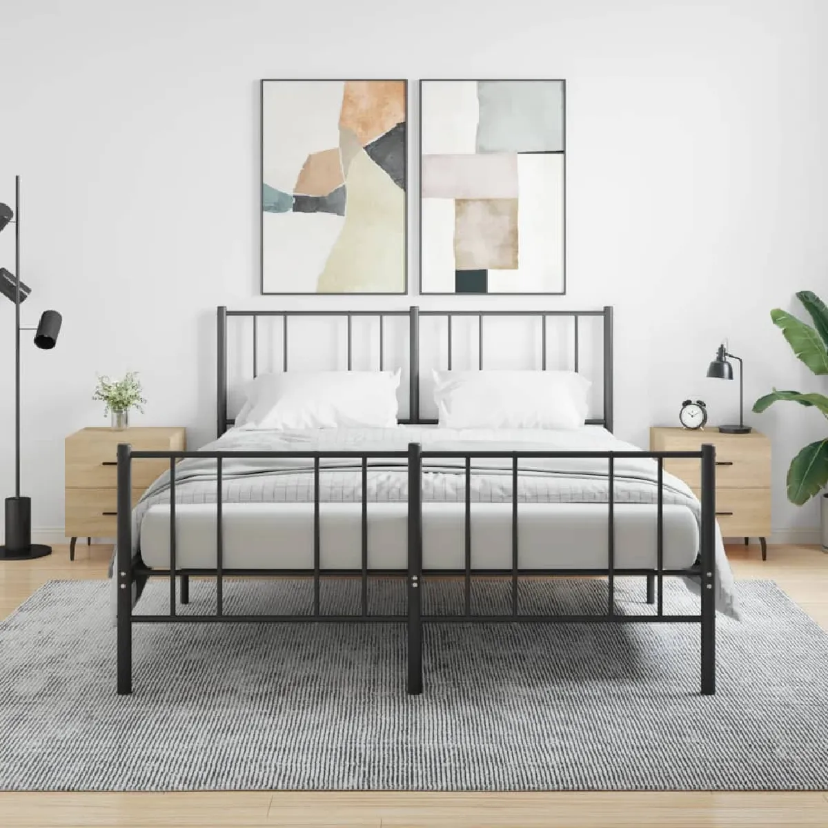 vidaXL Tables de chevet lot de 2