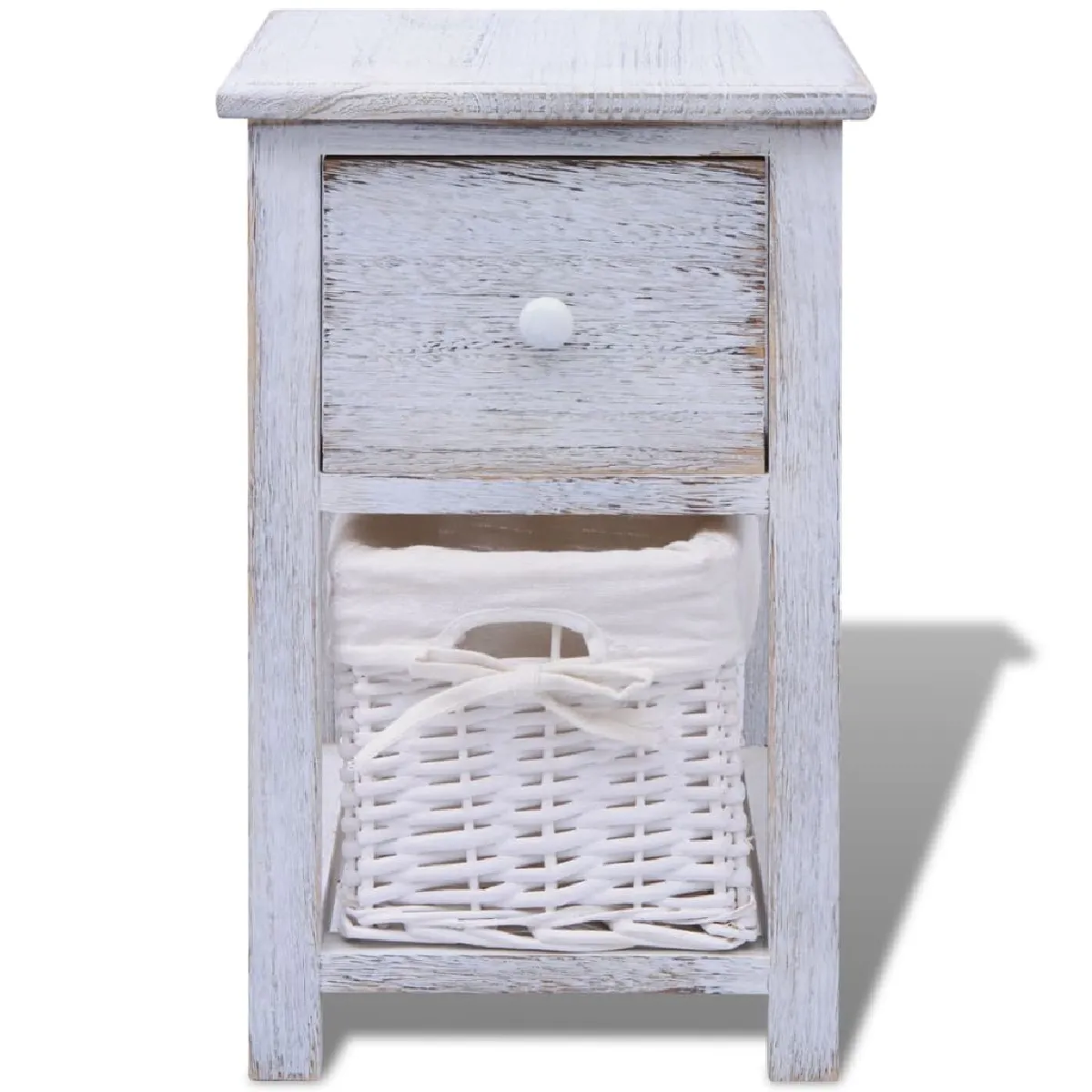 Helloshop26 Table de chevet 1 tiroir