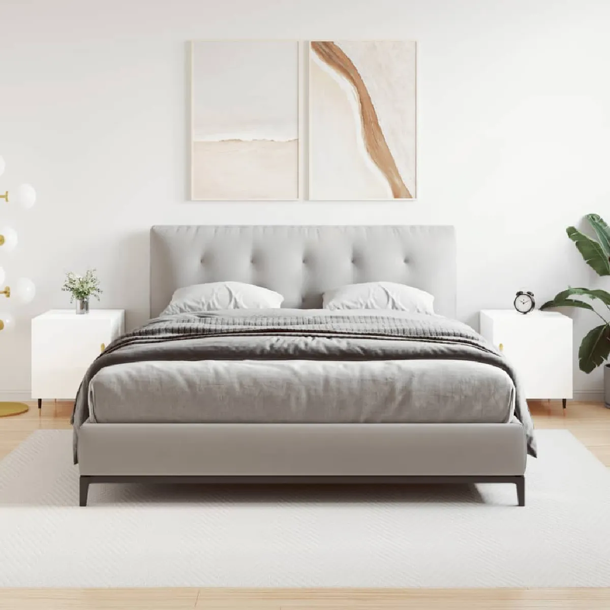 VIDAXL Tables de chevet 2 pièces - vue 6