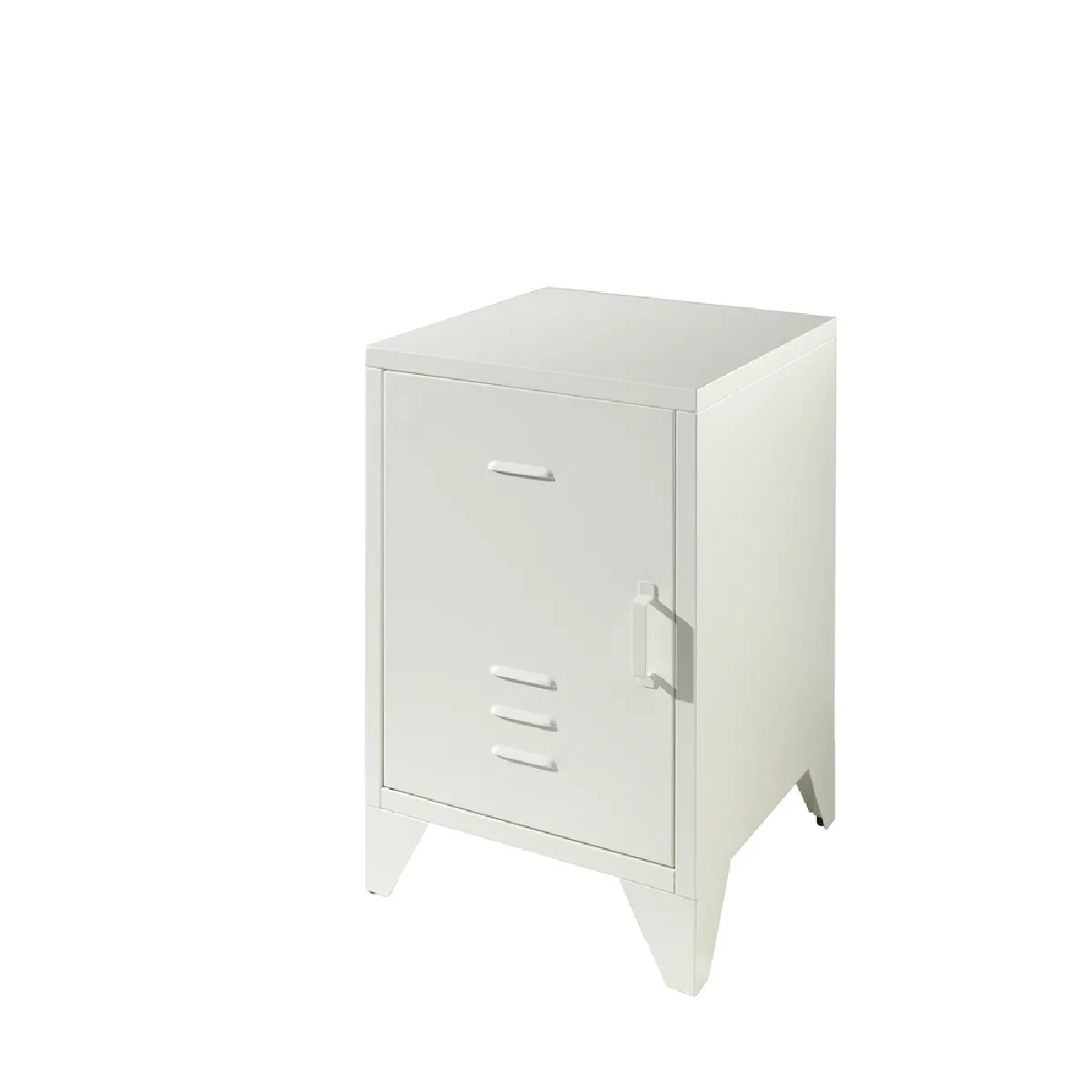 Vipack Table de chevet - Blanc