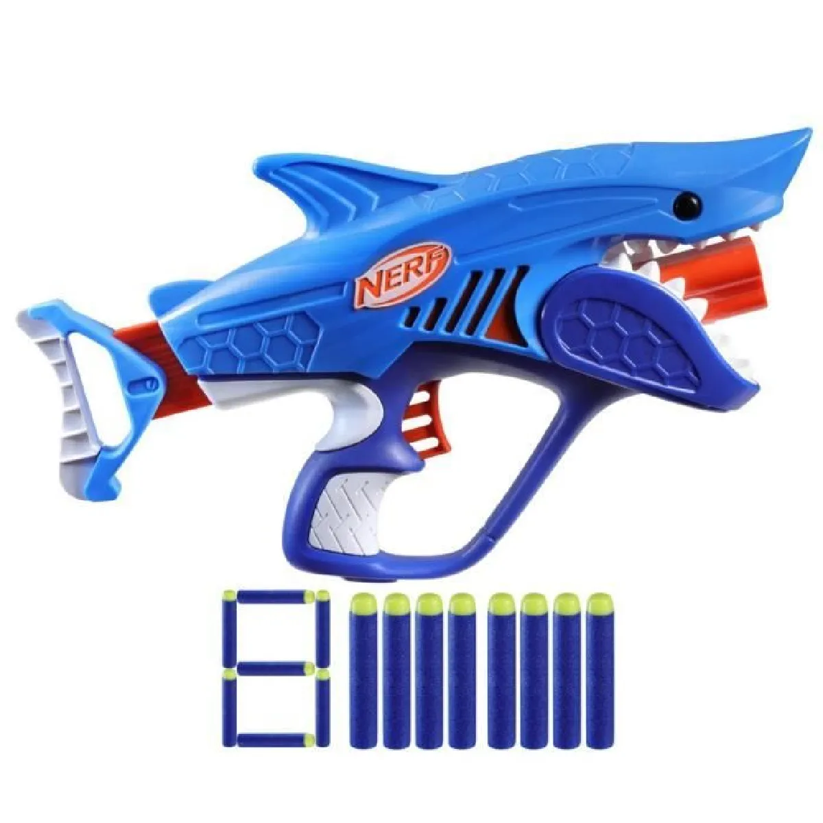 Nerf pistolet Sharkfire - Multicolore
