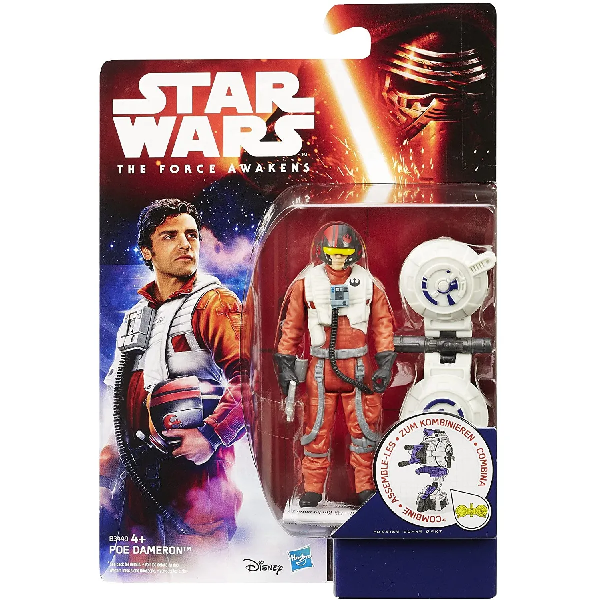 Hasbro Figurine Star Wars Poe Dameron 30 cm
