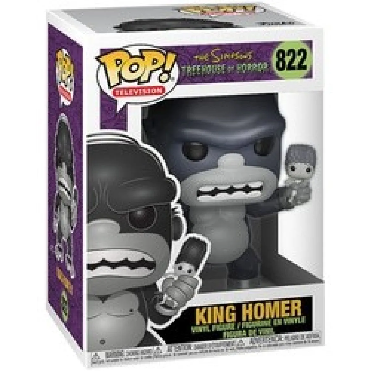 Funko Pop The Simpsons King Homer - vue 1