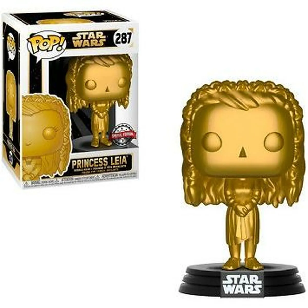 FUNKO Pop! Star Wars Leia Nº 287 - vue 4
