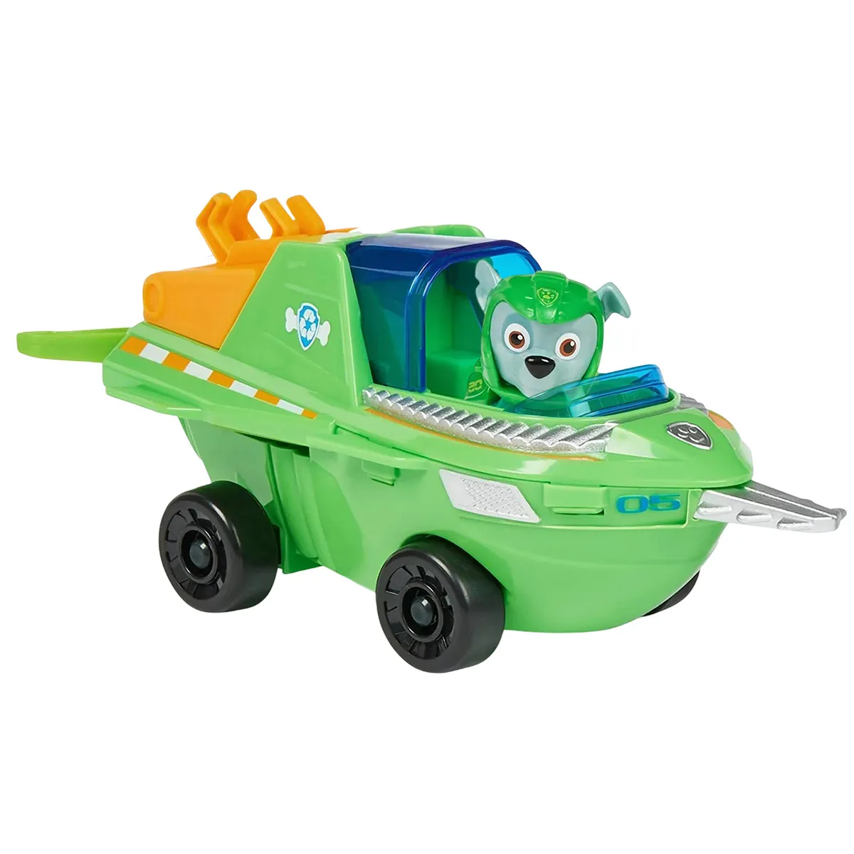 PAW Patrol Vehicule + Figurine Rocky Pups La Pat' Patrouille - vue 2
