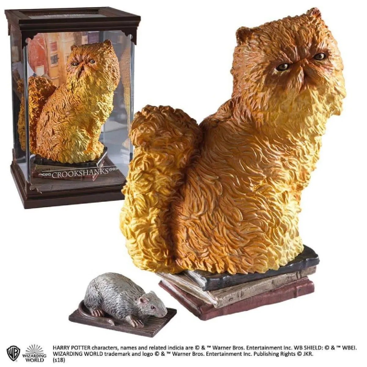 Noble Collection Statuette Harry Potter Magical Creatures Crookshanks