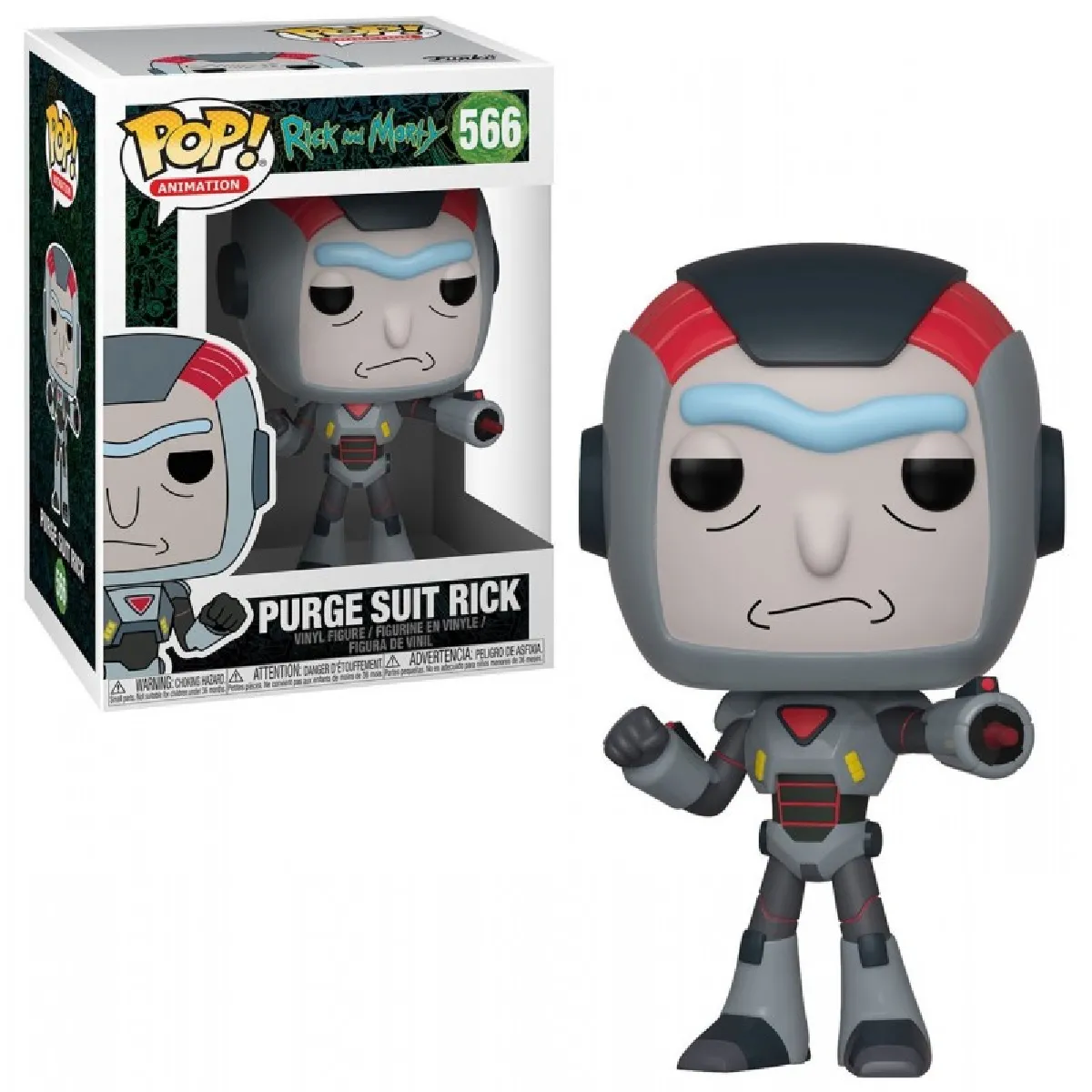 Générique Figurine Pop Rick Et Morty Rick In Mech Suit